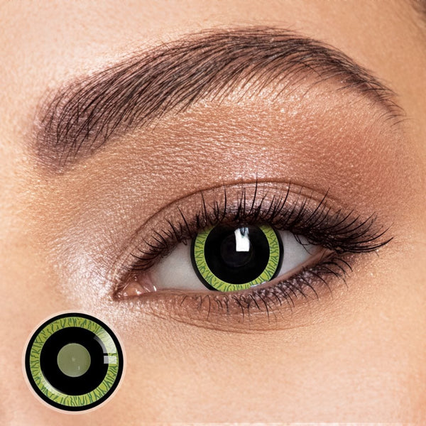 Koy Dilated Green Contact Lenses(12 months of use)