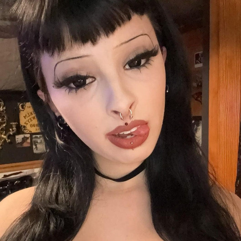Glommy's Dollie Darknight Black Contact Lenses