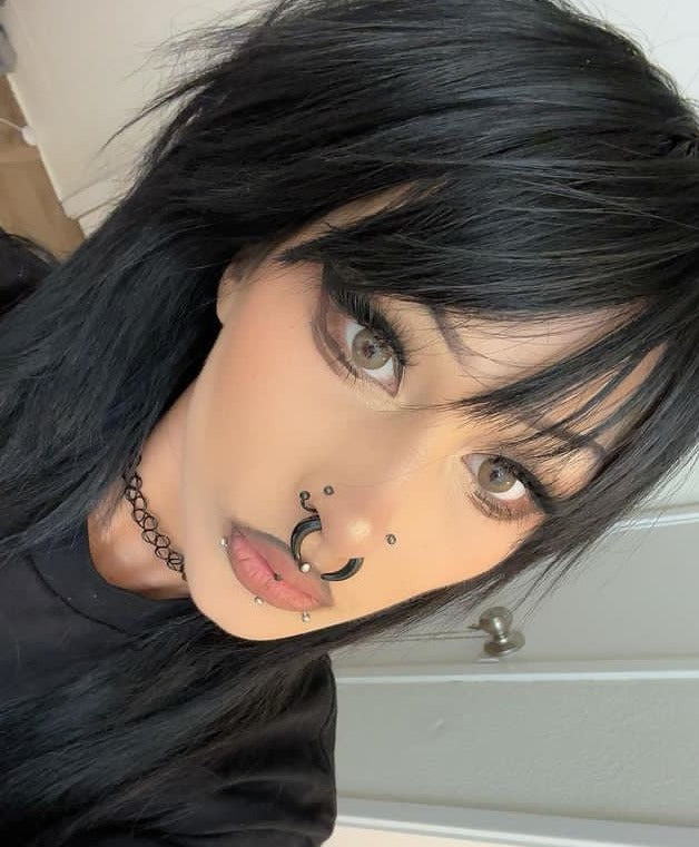 Alexis' Bug Skull Contact Lenses