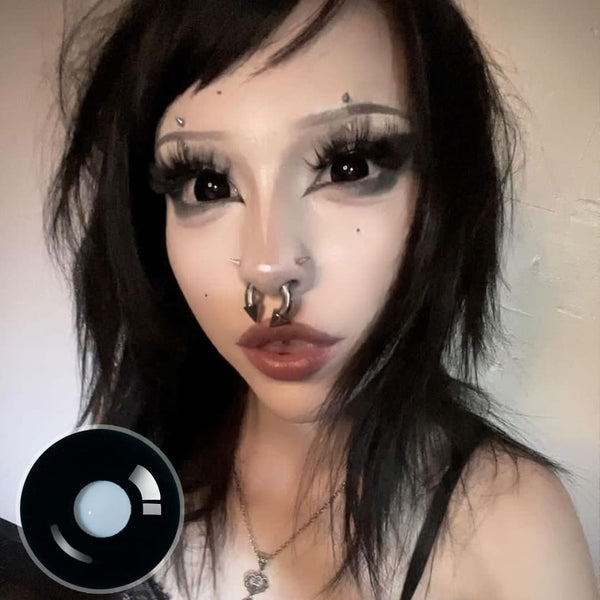 Gothdoll's Sullen Doll Eye 17mm Mini Sclera Contact Lenses