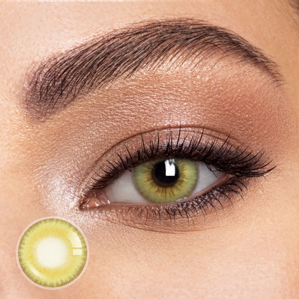 Manyah Hazel Girl Contact Lenses(12 months of use)