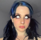 Imnotafed's Blind Moon Light Contact Lenses(12 months of use)