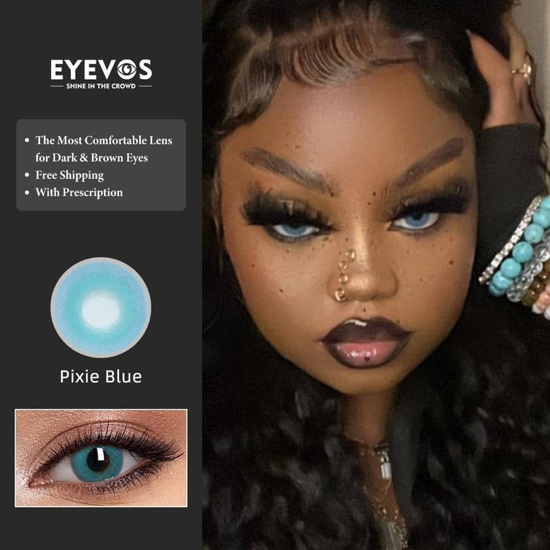 Pixie Blue Contact Lenses