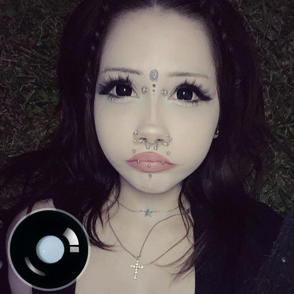Pixy's Sullen Doll Eye 17mm Mini Sclera Contact Lenses