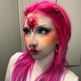 Alexis' Violet Speckle Contact Lenses