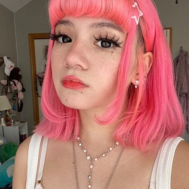 Linn's Dollie Darknight Black Contact Lenses(12 months of use)