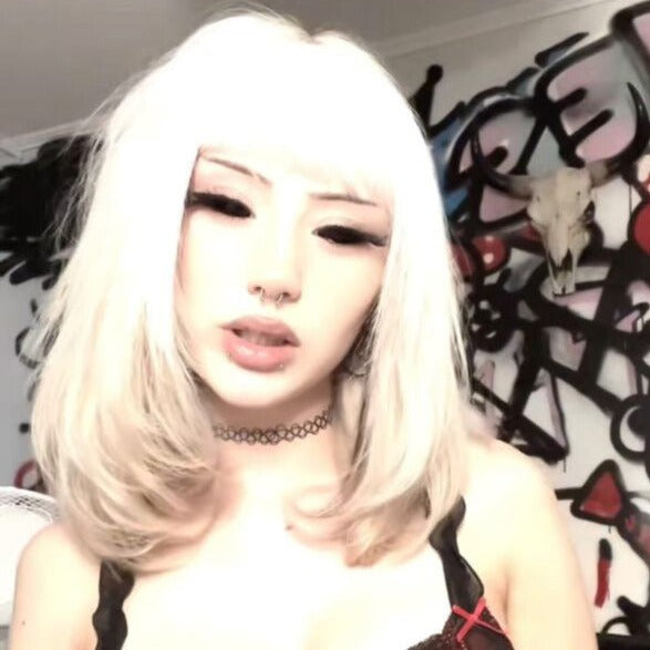 Amglammm's Dark Demon Doll Eye 22mm Full Sclera Contact Lenses