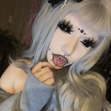 Nene's Dark Demon Doll Eye 22MM Full Sclera Contact Lenses