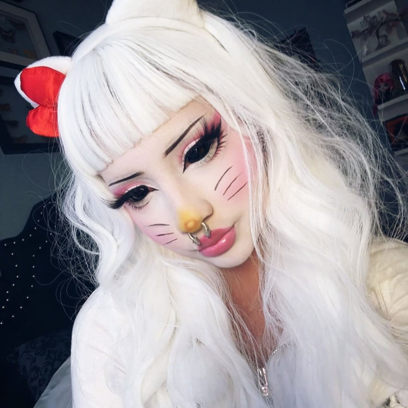Amglammm's Dark Demon Doll Eye 22mm Full Sclera Contact Lenses