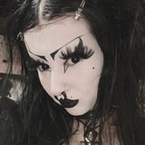 Linn's Dollie Darknight Black Contact Lenses(12 months of use)