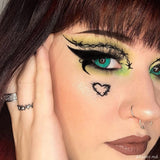 Fissure Green Colored Lenses