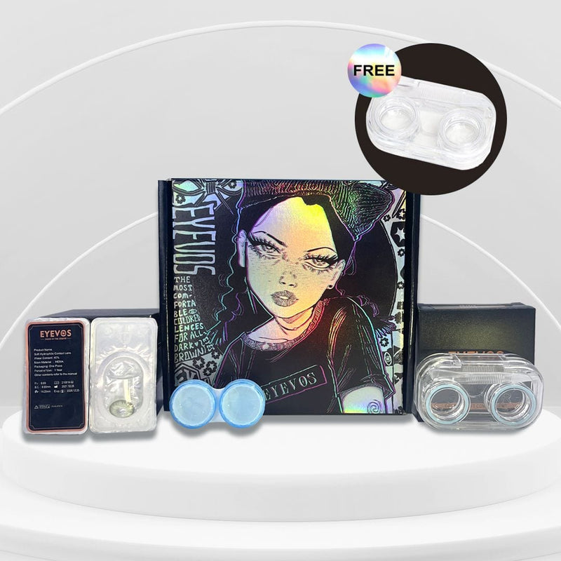 Aqua Blue Contact Lenses(12 months of use)