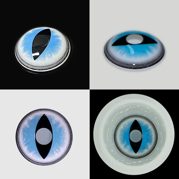 Blue Cat Woman Contact Lenses
