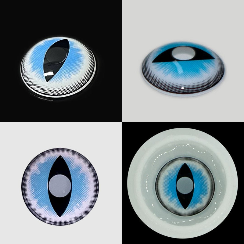 Blue Cat Woman Contact Lenses