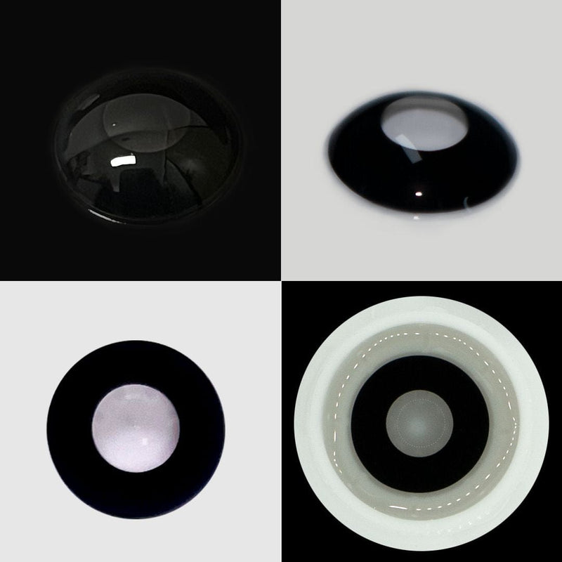 Glommy's Dollie Darknight Black Contact Lenses