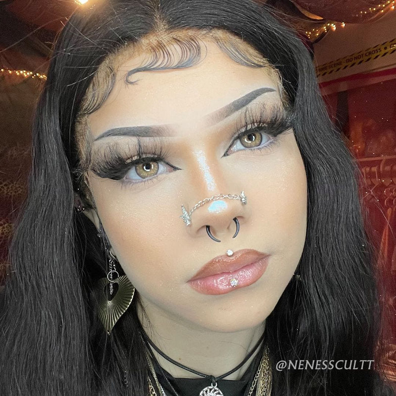 Violet Hazel Contact Lenses