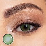 Diamond Candy Green Contact Lenses