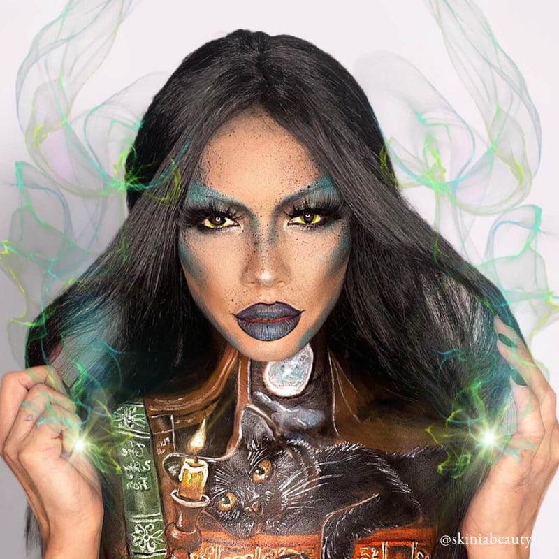 Reptile Glow Colored Contact Lenses