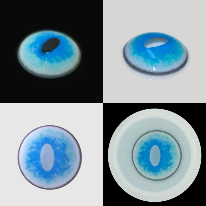 Ragdoll Cat Blue Colored Contact Lenses