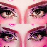 Sweety Anime Violet Colored Contact Lenses