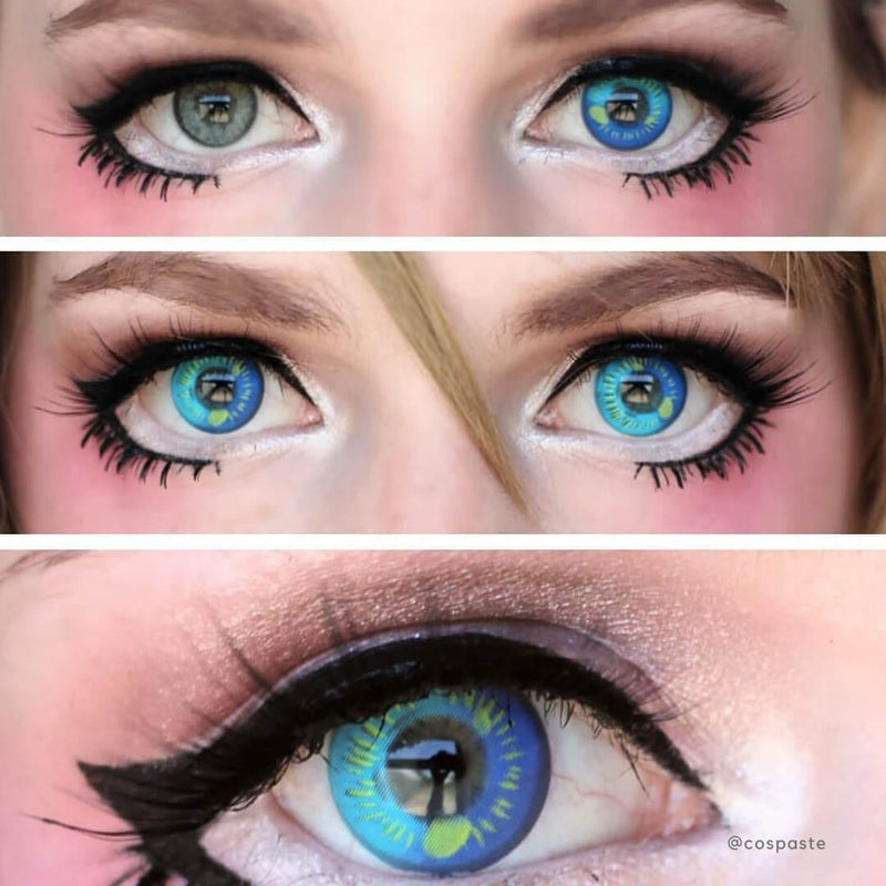 Sweety Anime Blue Colored Contact Lenses