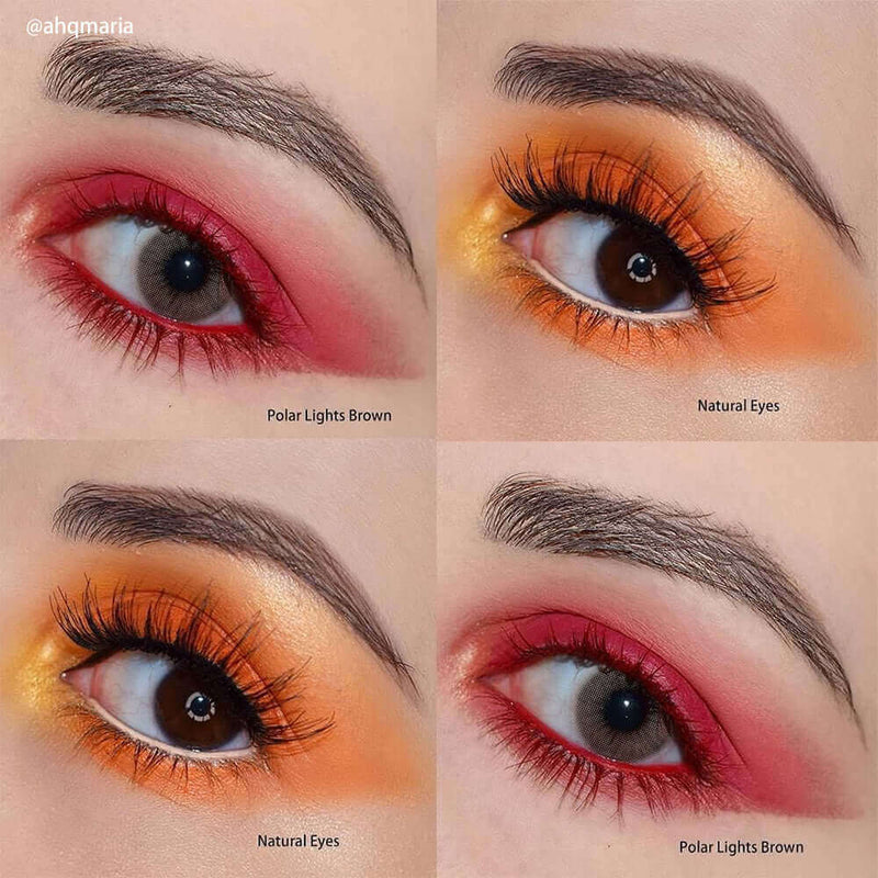 Polar Lights Brown Contact Lenses