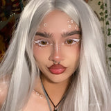 Crystal Ball Brown Contact Lenses