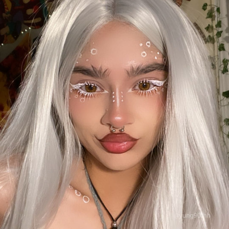 Crystal Ball Brown Contact Lenses