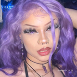 Purple Snow Contact Lenses