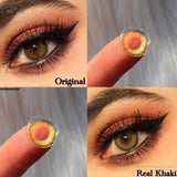 Real Khaki Contact Lenses