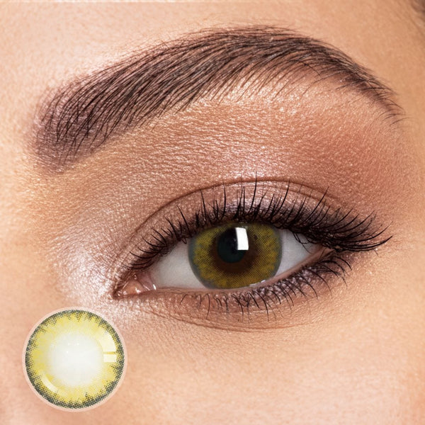 Real Khaki Contact Lenses