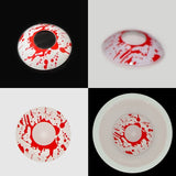 Blood stains Contact Lenses
