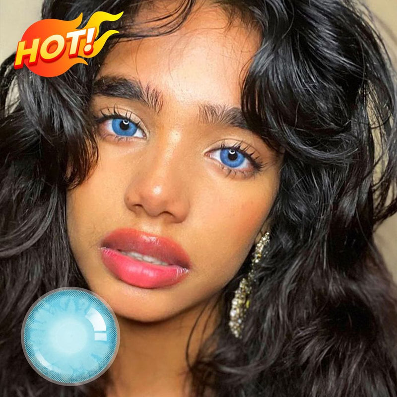 Bev Blue Pearl Contact Lenses