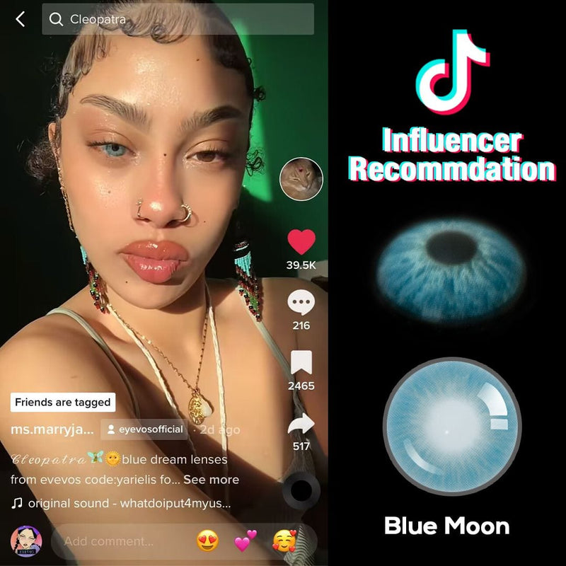 Blue Moon Contact Lenses
