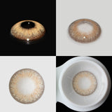 Brown Crown Contact Lenses