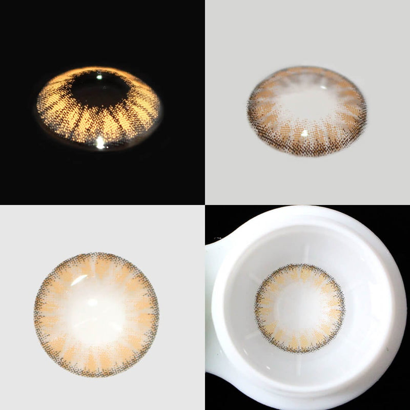 Crystal Ball Brown Contact Lenses