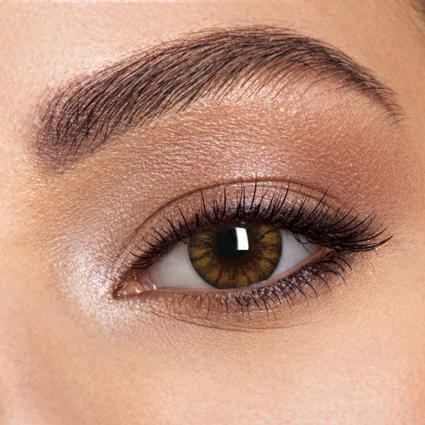 Crystal Ball Brown Contact Lenses