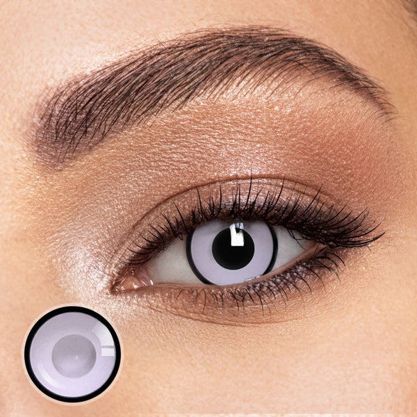 Dracula Vampire White Contact Lenses
