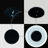 Blind Black Hole Contact Lenses