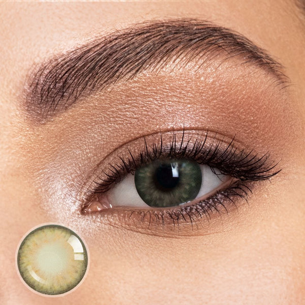 Cinnamon Brown Contact Lenses(12 months of use)