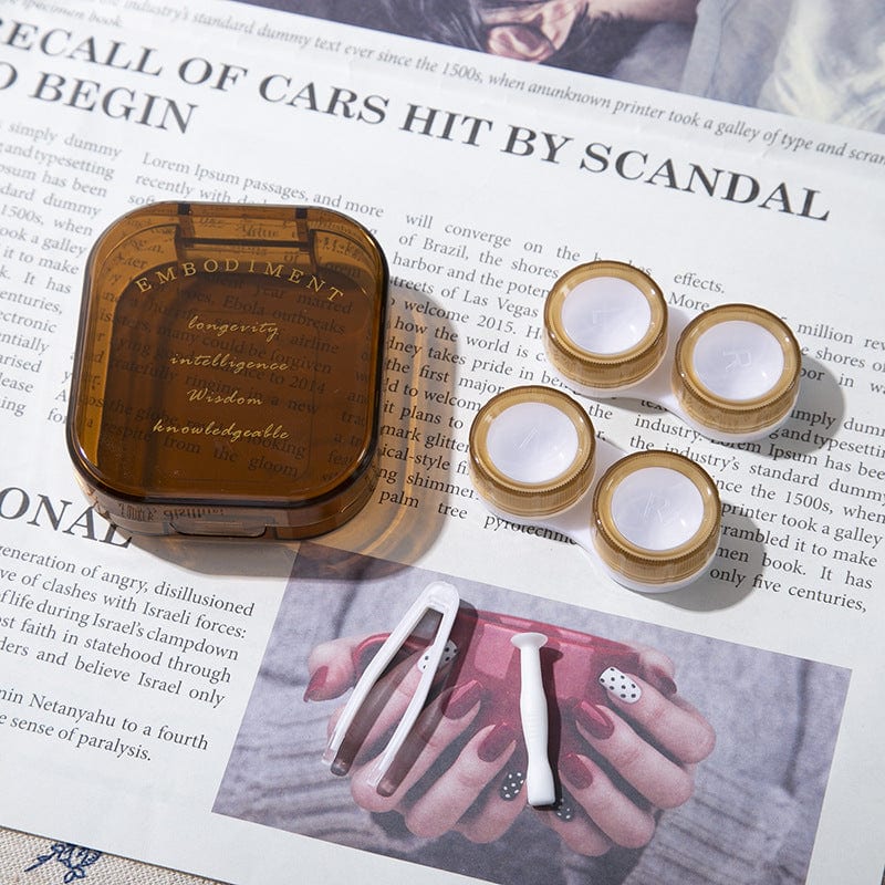 EYEVOS COLOR CONTACT LENSES CLASSIC CASE