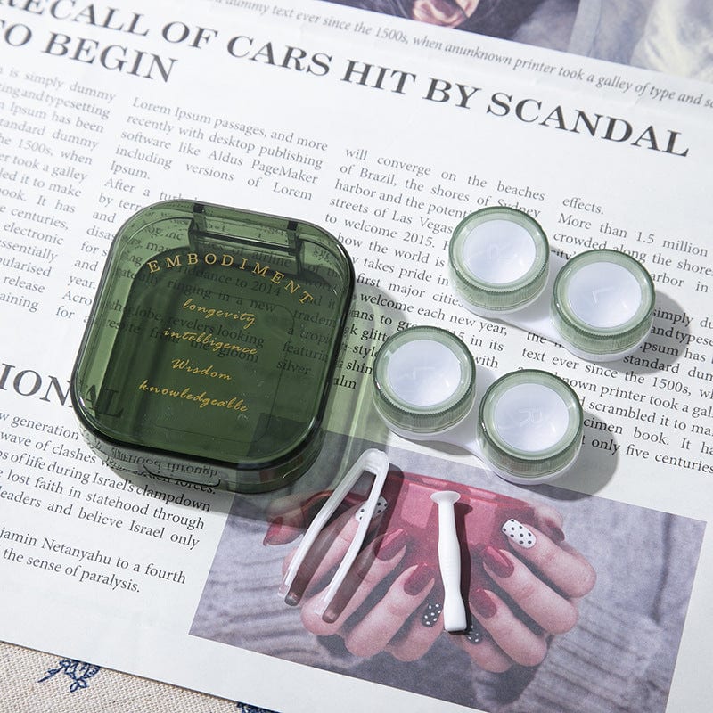 EYEVOS COLOR CONTACT LENSES CLASSIC CASE