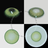 Green Illusion Contact Lenses