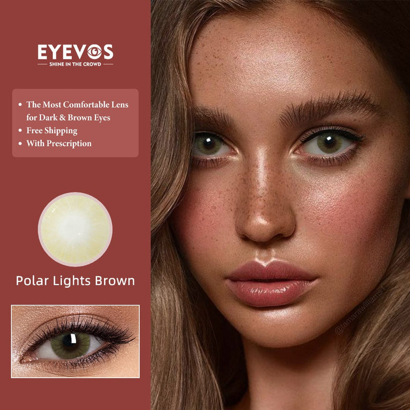 Polar Lights Brown Contact Lenses