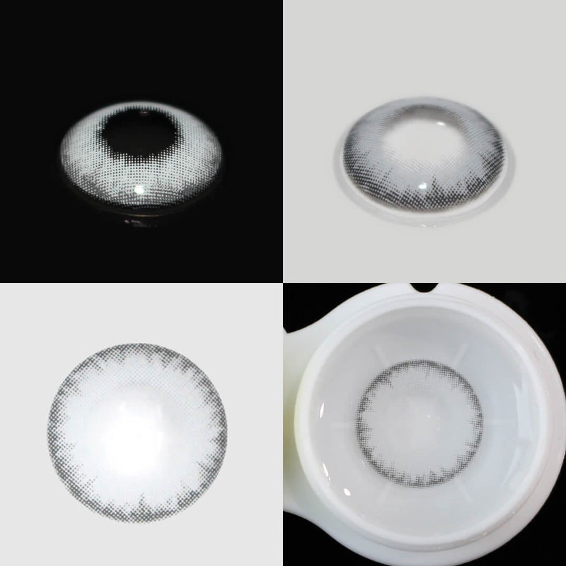 Real Crystal Grey Contact Lenses