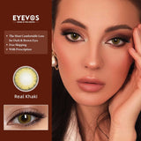 Real Khaki Contact Lenses