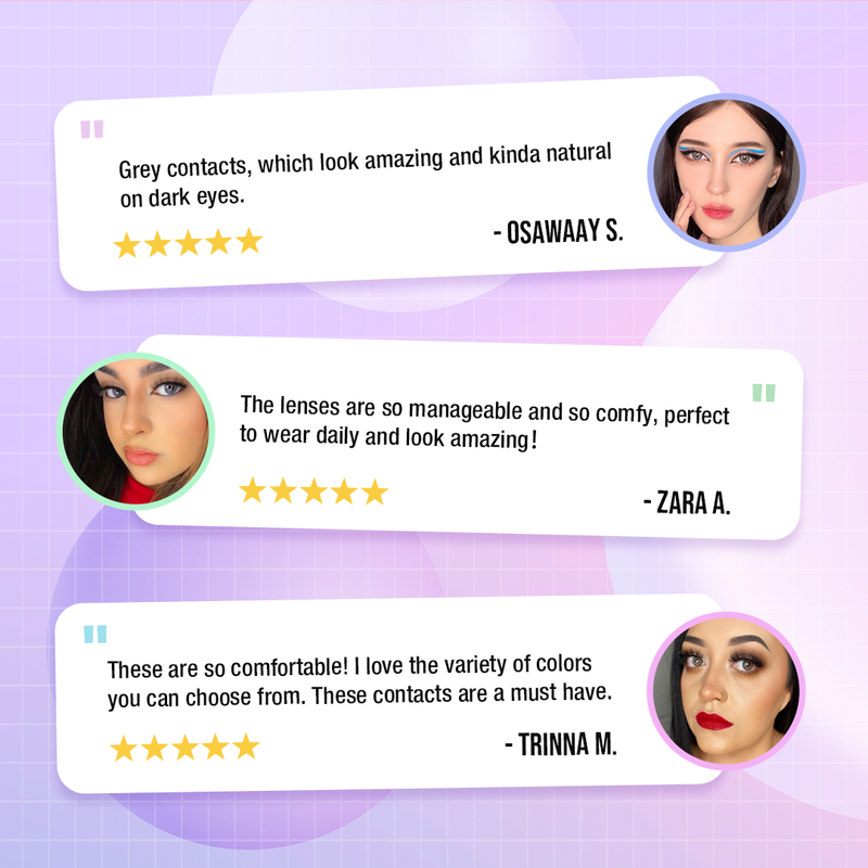 Taylor Grey Contact Lenses