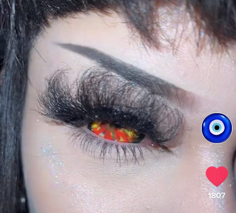 Nene Zombie Blood 22mm Full Sclera Contact Lenses