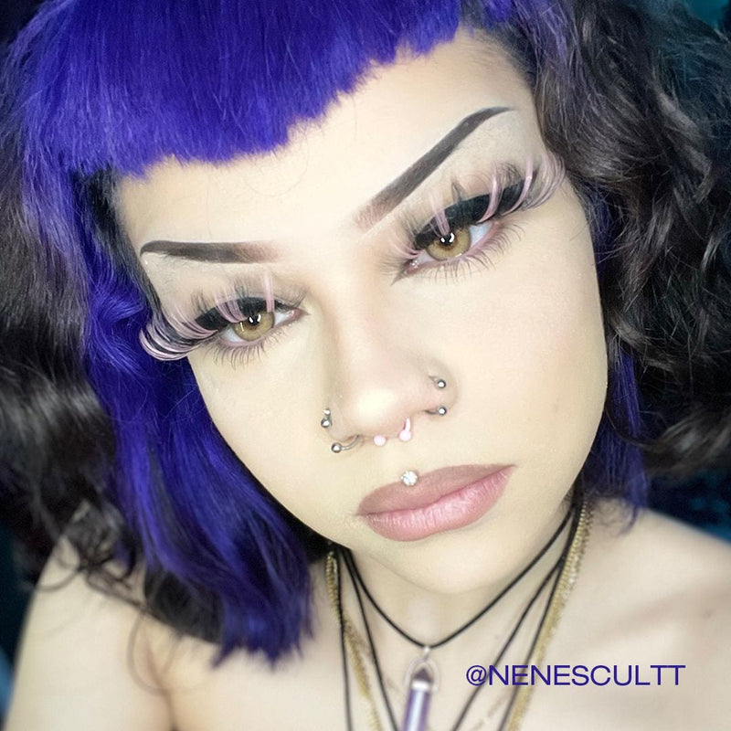Brown Crown Contact Lenses