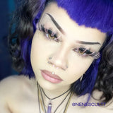Brown Crown Contact Lenses
